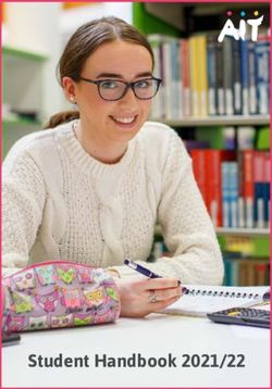Student Handbook 2021/22 - AIT