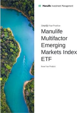Manulife Multifactor Emerging Markets Index - ETF Simplify Your Practice - Know Your Product