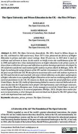 The Open University and Prison Education in the UK - the First 50 Years