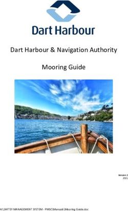 Dart Harbour & Navigation Authority Mooring Guide