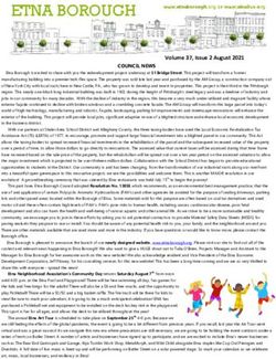 Volume 37, Issue 2 August 2021 - Etna Borough