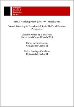 Growth Recurring in Preindustrial Spain: Half a Millennium Perspective Leandro Prados de la Escosura, Universidad Carlos III and CEPR Carlos ...