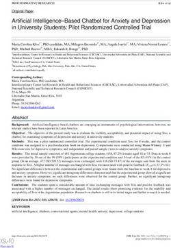 Artificial Intelligence-Based Chatbot for Anxiety and Depression in University Students: Pilot Randomized Controlled Trial - JMIR Formative Research