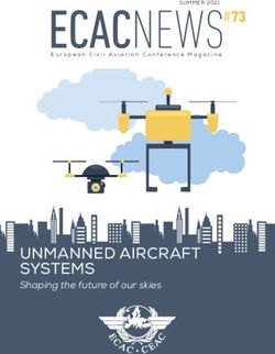 ECACNEWS - UNMANNED AIRCRAFT SYSTEMS Shaping the future of our skies - Mise en