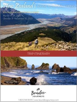 New Zealand | ALPINE & COASTAL HIKING - TRIP ITINERARY