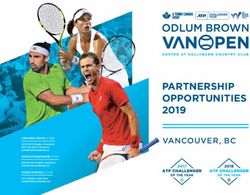 PARTNERSHIP OPPORTUNITIES - 2019 VANCOUVER, BC - Odlum Brown VanOpen