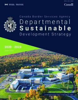 Development Strategy 2020 2023 - June 2020 - Agence des services frontaliers ...