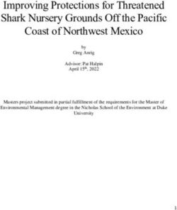 Improving Protections for Threatened Shark Nursery Grounds Off the Pacific Coast of Northwest Mexico