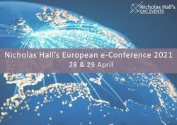 Nicholas Hall's European e-Conference 2021 - Glimpse into the New Normal & Retail Revolution - time ...