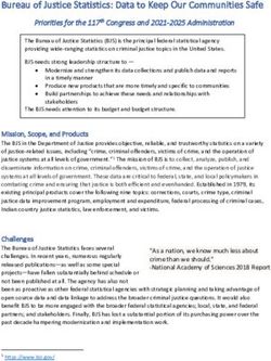 Bureau of Justice Statistics: Data to Keep Our Communities Safe