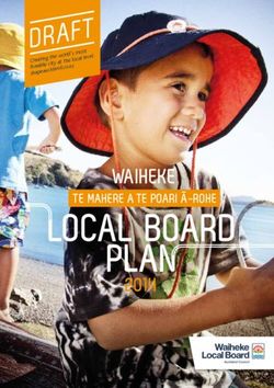WAIHEKE TE MAHERE A TE POARI A-ROHE - liveable city at the local level shapeauckland.co.nz