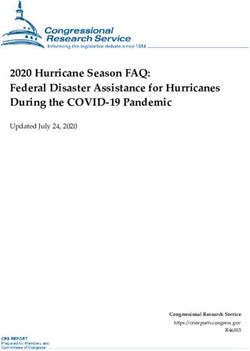2020 Hurricane Season FAQ: Federal Disaster Assistance for Hurricanes During the COVID-19 Pandemic - Updated July 24, 2020