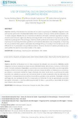 USE OF ESSENTIAL OILS IN ONYCHOMYCOSIS: AN INTEGRATIVE REVIEW