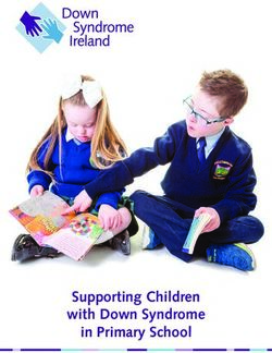 Supporting Children with Down Syndrome in Primary School