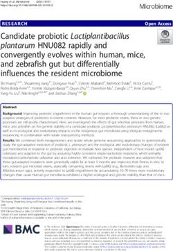 Candidate probiotic Lactiplantibacillus plantarum HNU082 rapidly and convergently evolves within human, mice, and zebrafish gut but differentially ...