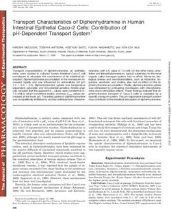 Transport Characteristics of Diphenhydramine in Human Intestinal Epithelial Caco-2 Cells: Contribution of pH-Dependent Transport System1