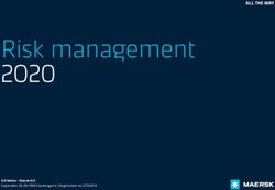 Risk management 2020 ALL THE WAY - Maersk