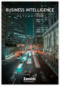 BUSINESS INTELLIGENCE - Zenith Media