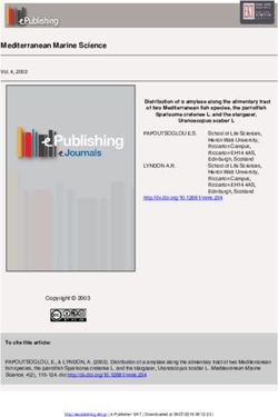 Mediterranean Marine Science - eJournals
