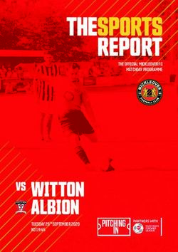ALBION VS WITTON - Mickleover Football Club