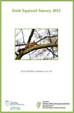 Irish Squirrel Survey 2012 - Irish Wildlife Manuals No. 89 - NPWS