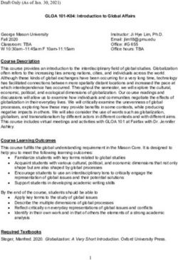 GLOA 101-K04: Introduction to Global Affairs - cloudfront.net