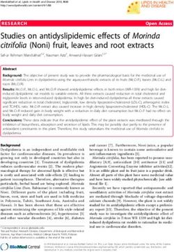 Studies on antidyslipidemic effects of Morinda citrifolia (Noni) fruit, leaves and root extracts