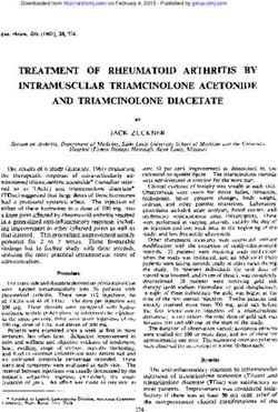 TREATMENT OF RHEUMATOID ARTHRITIS BY INTRAMUSCULAR TRIAMCINOLONE ACETONIDE AND TRIAMCINOLONE DIACETATE