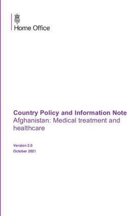 Country Policy and Information Note - Afghanistan: Medical treatment and healthcare - GOV.UK