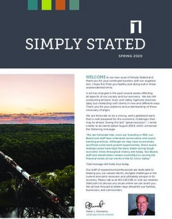SIMPLY STATED SPRING 2020 - First State Bank and Trust