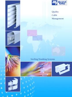 Quality Cable Management - Sterling Trunking Systems