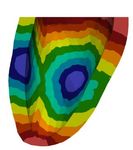 A machine learning method for real-time numerical simulations of cardiac electromechanics