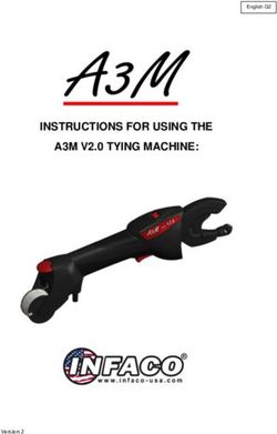 INSTRUCTIONS FOR USING THE A3M V2.0 TYING MACHINE