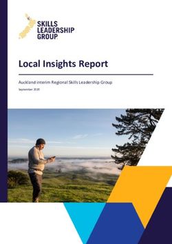 Local Insights Report - Auckland interim Regional Skills Leadership Group - MBIE