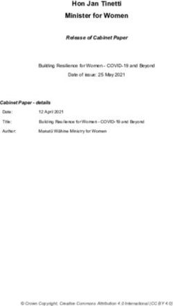 Hon Jan Tinetti Minister for Women