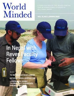 In Nepal with Reves Faculty Fellows - W&M