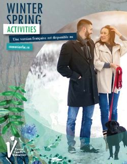 WINTER SPRING ACTIVITIES - connexionfac.ca - CAFconnection
