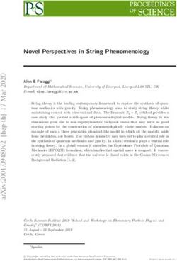 Novel Perspectives in String Phenomenology - arXiv.org