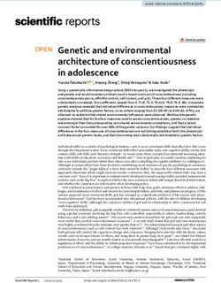 Genetic and environmental architecture of conscientiousness in adolescence