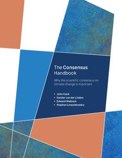 The Consensus Handbook - Why the scientific consensus on climate change is important - Center For Climate Change ...