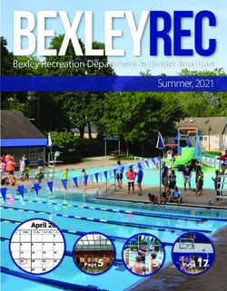 BexleyRec Summer, 2021 - Bexley Recreation Department Activities Brochure - City of Bexley