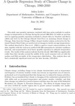 A Quantile Regression Study of Climate Change in Chicago, 1960-2010