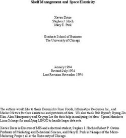 Shelf Management and Space Elasticity