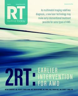 EARLIER INTERVENTION FOR AMD - Retina Today