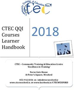 2018 CTEC QQI Courses Learner Handbook - CTEC Wexford
