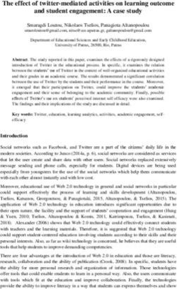 The effect of twitter-mediated activities on learning outcome and student engagement: A case study - arXiv
