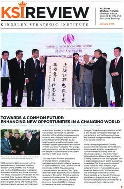 KS REVIEW KINGSLEY STRATEGIC INSTITUTE