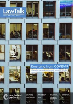 Emerging from COVID-19 - Overnight everyone had to adapt how they worked - New Zealand Law Society