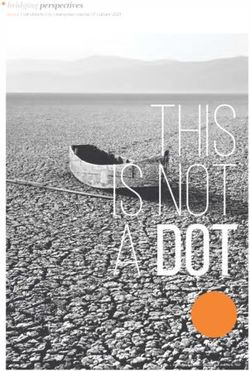 This is not a dot - bridging perspectives - Ecoc 2023