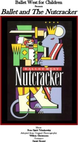 Ballet and The Nutcracker - Ballet West for Children